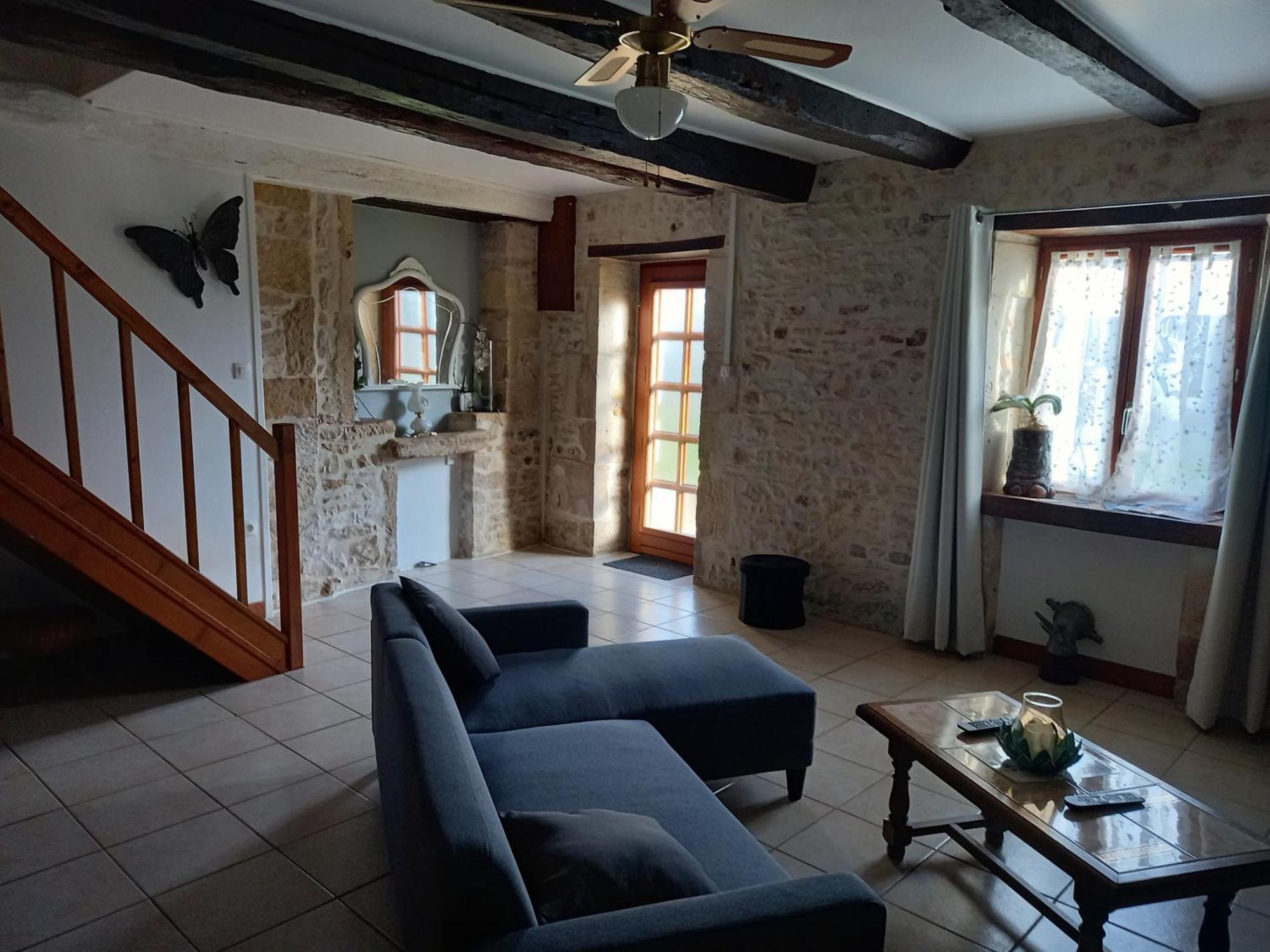 Le Papillon Villa Savigne Exterior foto